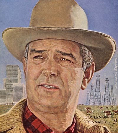 Governor John Connally, Governor of Texas 1962-1969