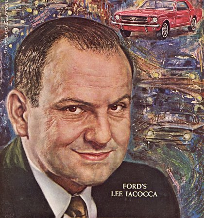 Lee Iacocca, General Manager of Ford's Ford Division 1964