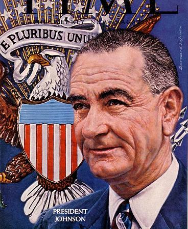 Lyndon Johnson, US President 1963-1968